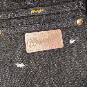 Black Wrangler Shorts